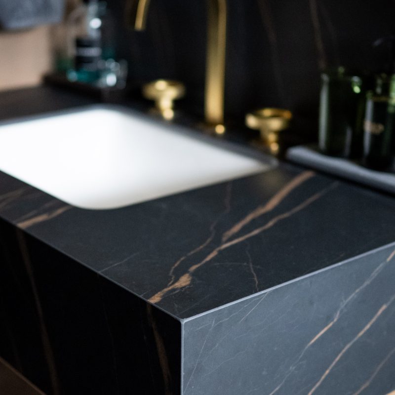 custom bath countertop