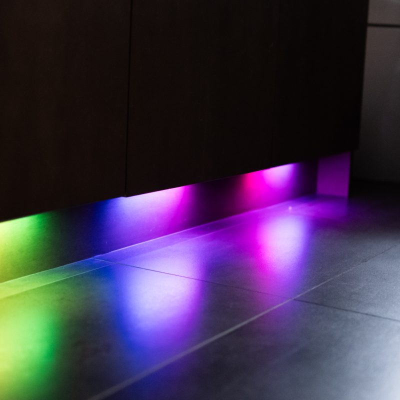 under cabinet lighting multi color